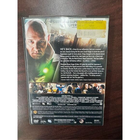 Superman Returns Full-Screen DVD Movie - Picture 2 of 4